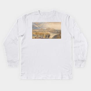 Carlisle by J.M.W. Turner Kids Long Sleeve T-Shirt